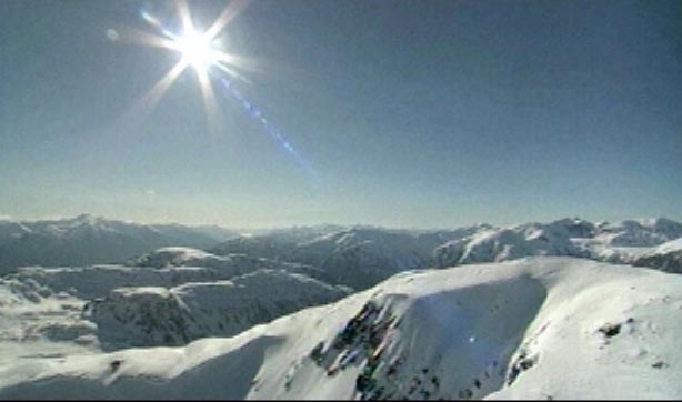 Sun Over Snow